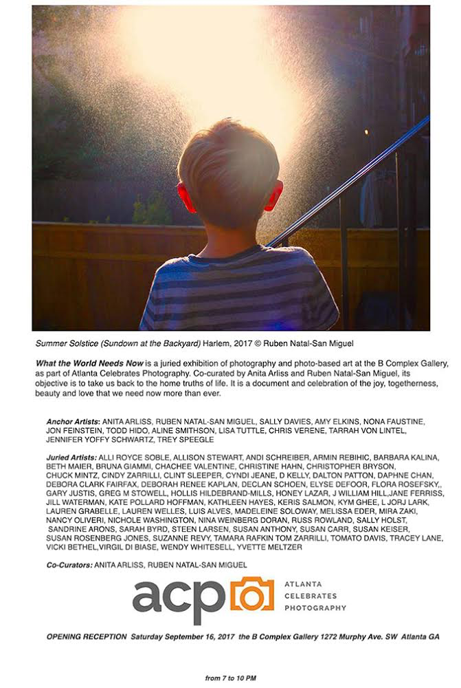 "What the World Needs Now" group exhibition September - October 2017