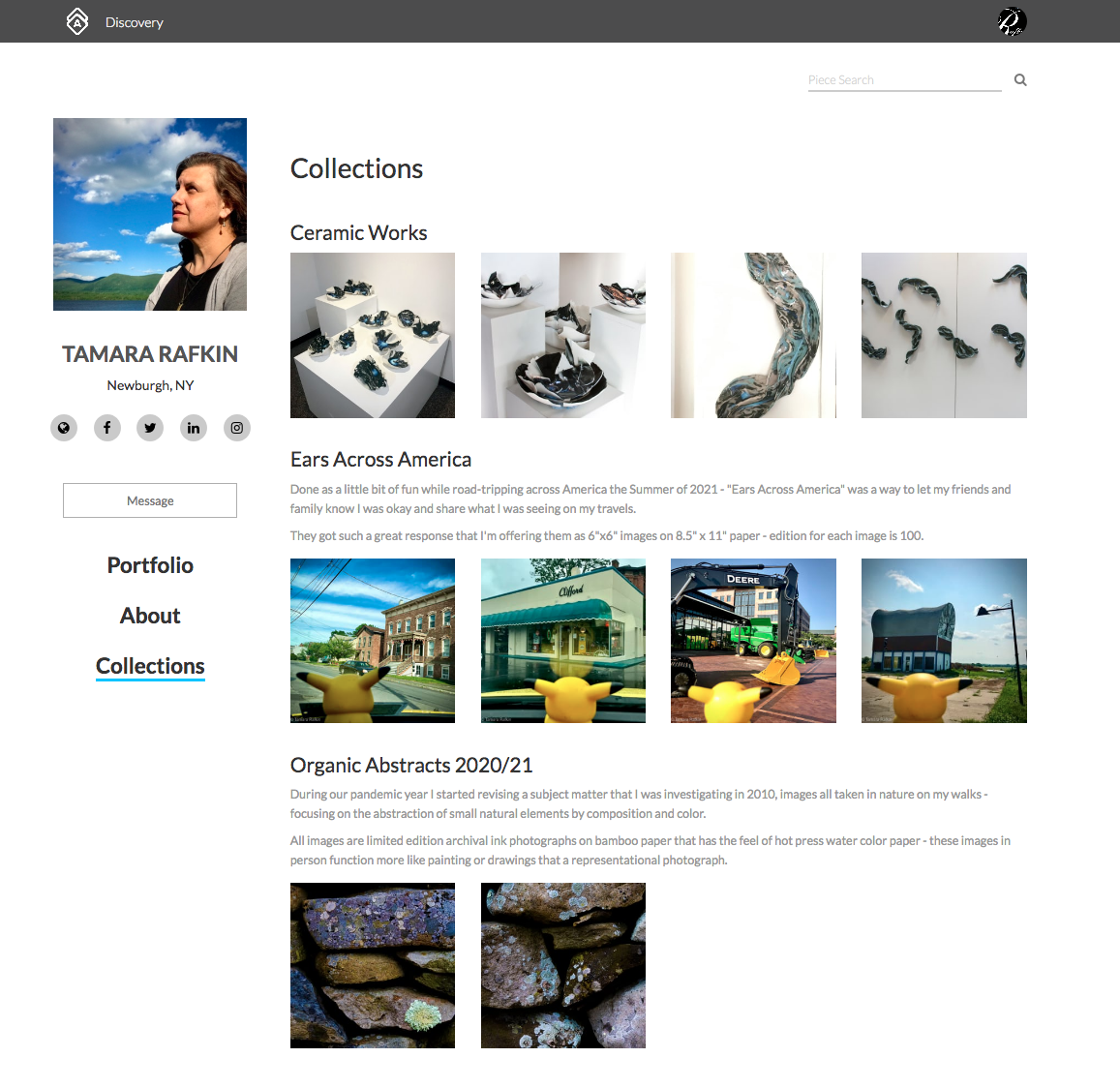 Artwork Archive - my online art sales platform