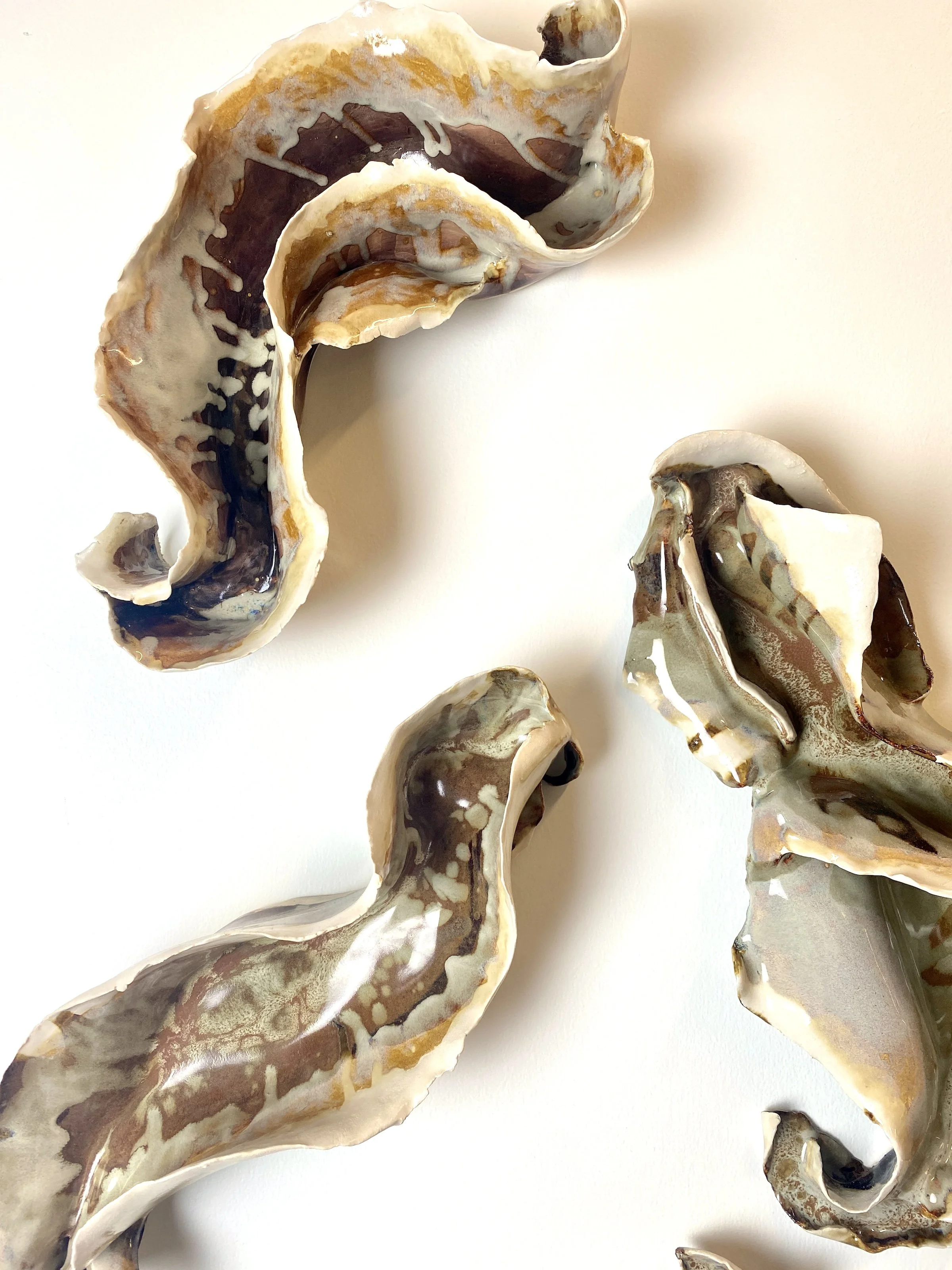 Sedona: Oak River 2023 (Detail)
Porcelain and glazes.
36” h x 30” w x 6” d