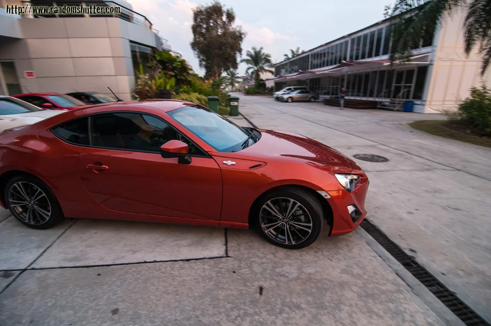 Moving the cars to the test drive area