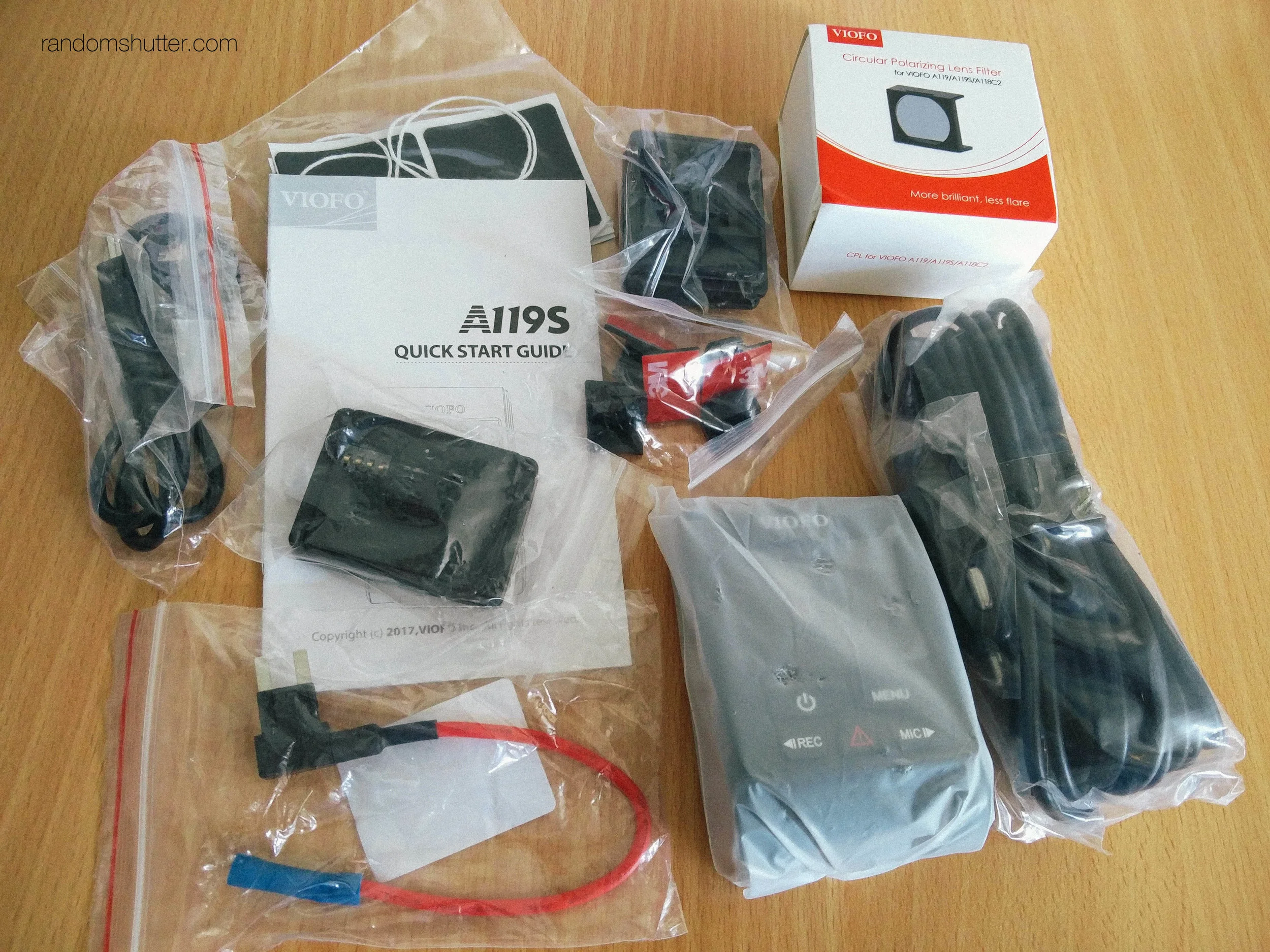 The box contained many items.