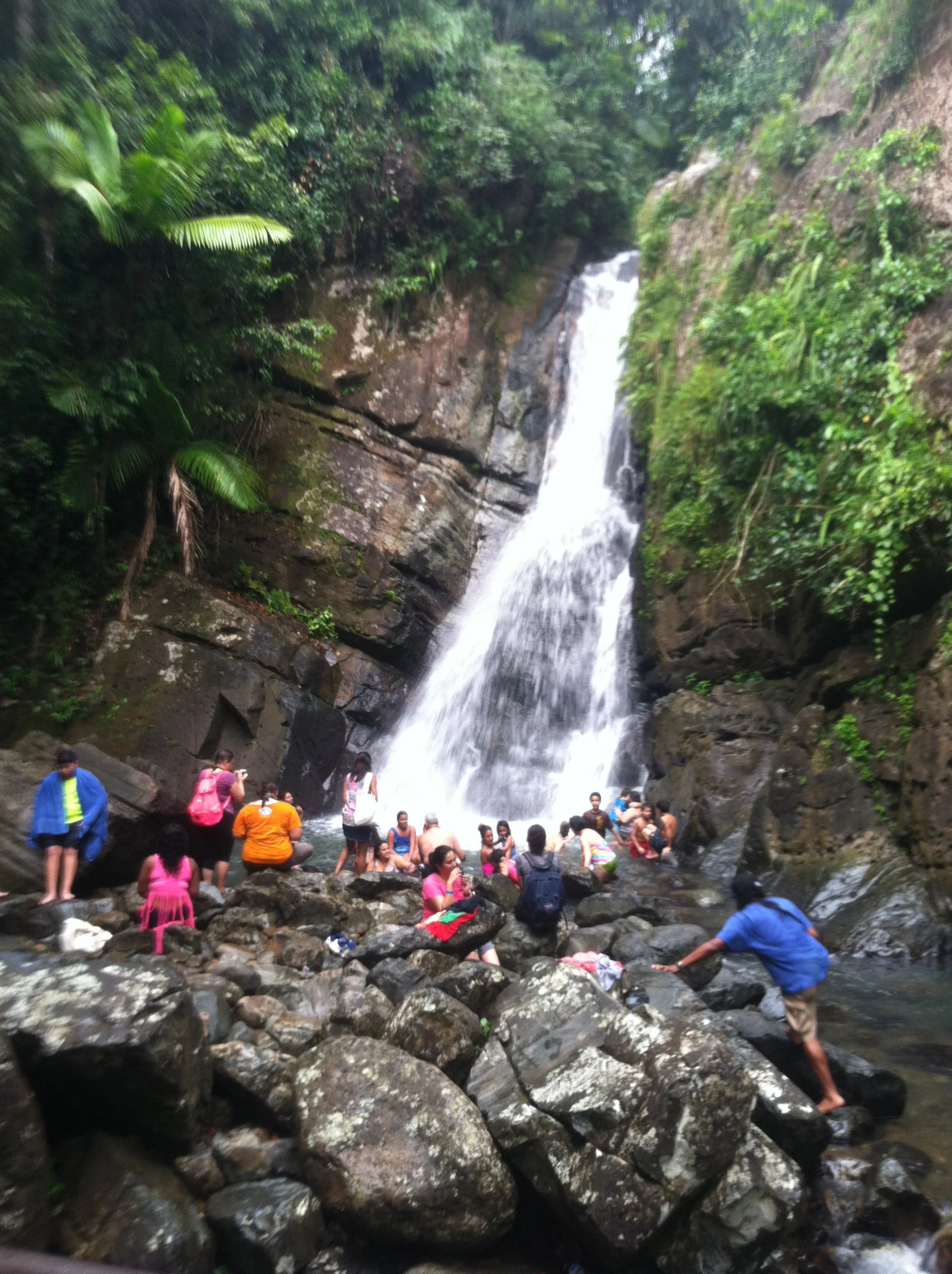 La Mina Falls.