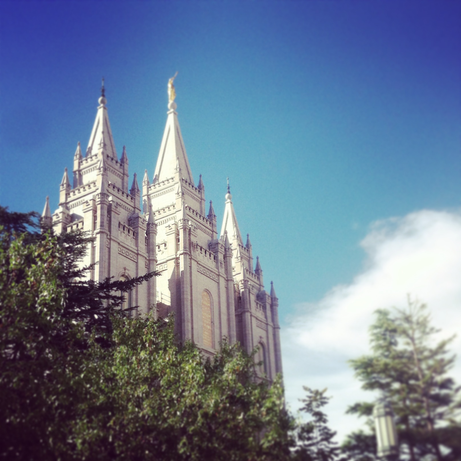 Here's Salt Lake Temple again; I actually went to see it twice. It's beauty was far too much to justify only one visit. 
