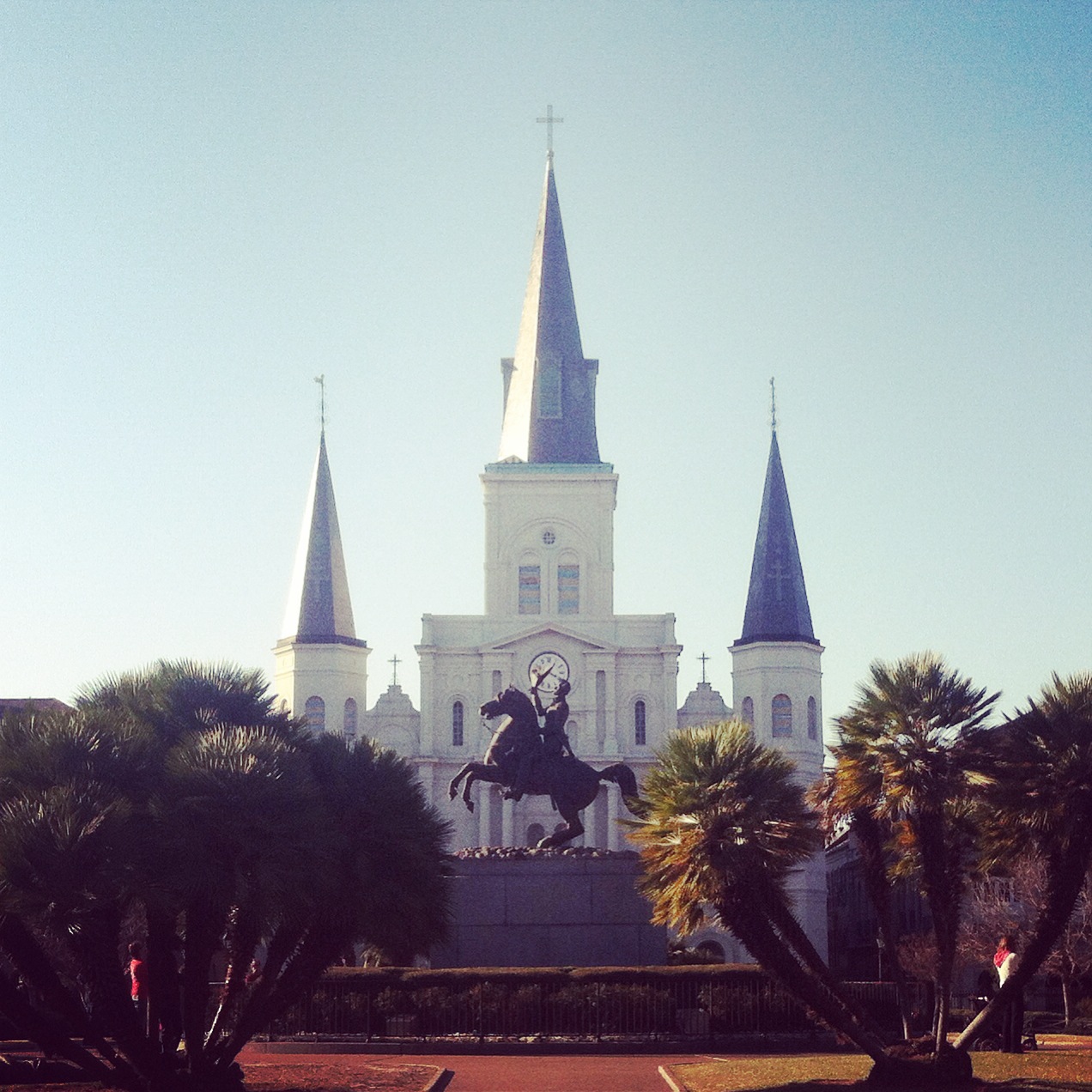 The St. Louis Cathedral at Jackson Square