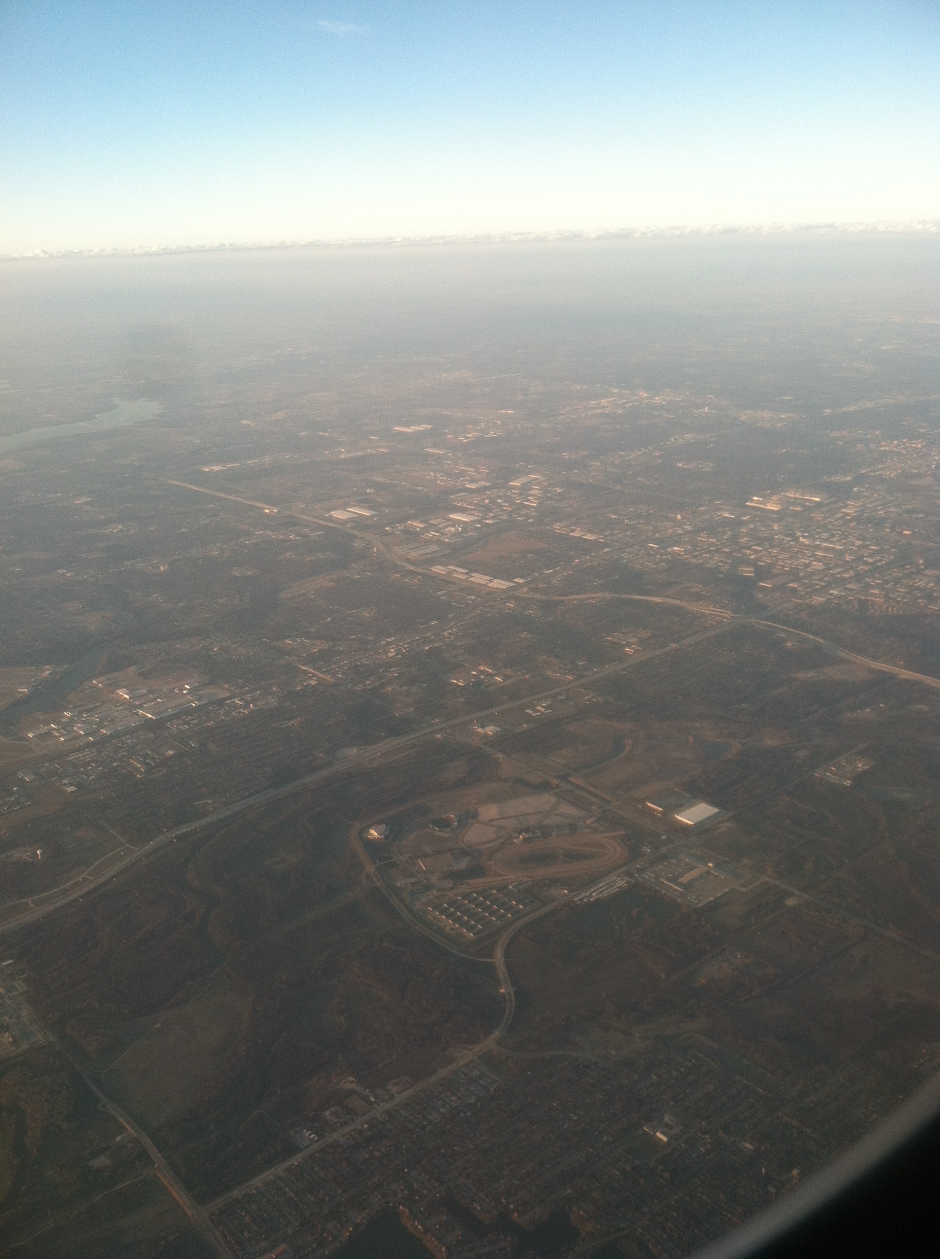 Dallas, aerial view. 