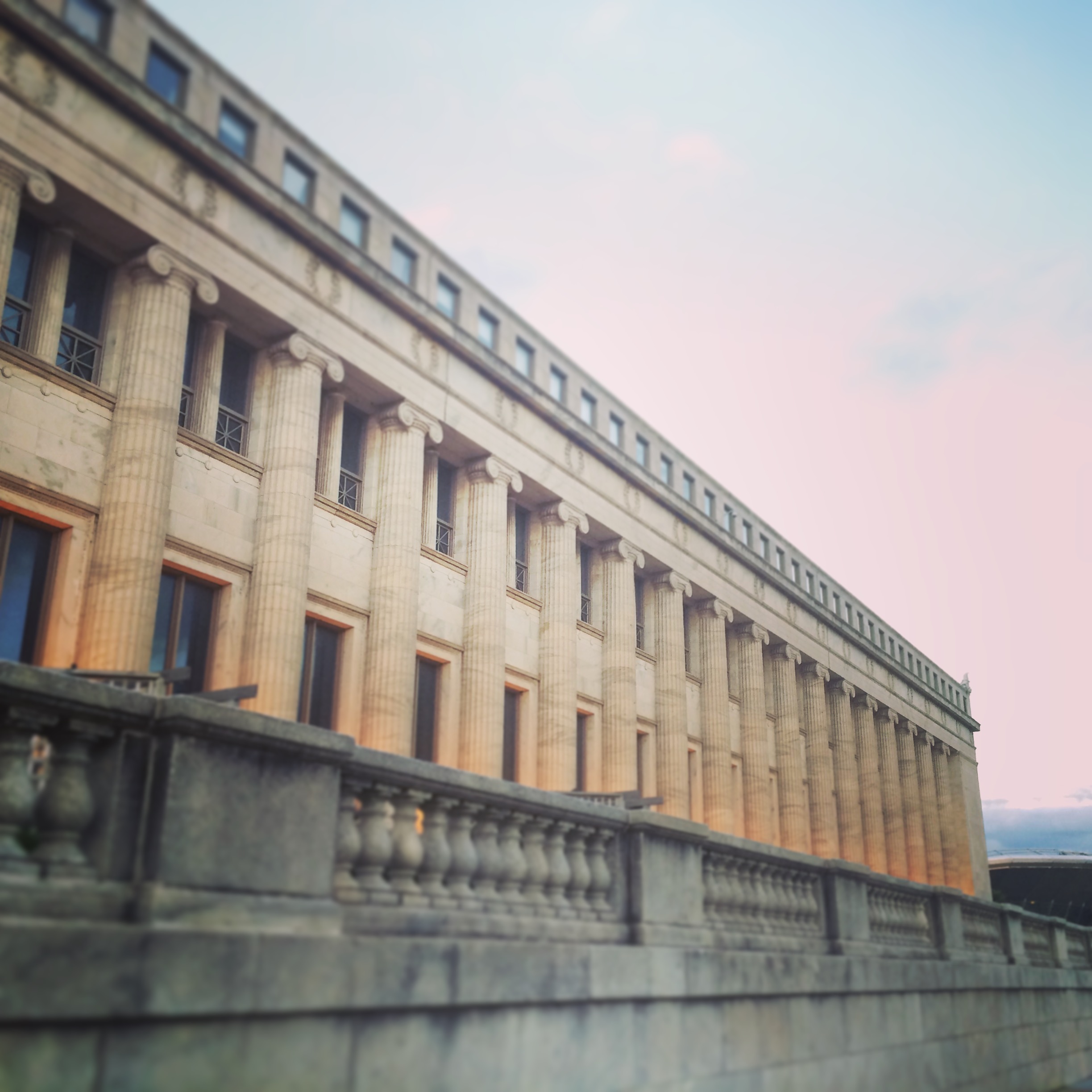 This was the Field Museum ! I hope to make it back there one day so that I can see the inside, too. It's probably awesome. 