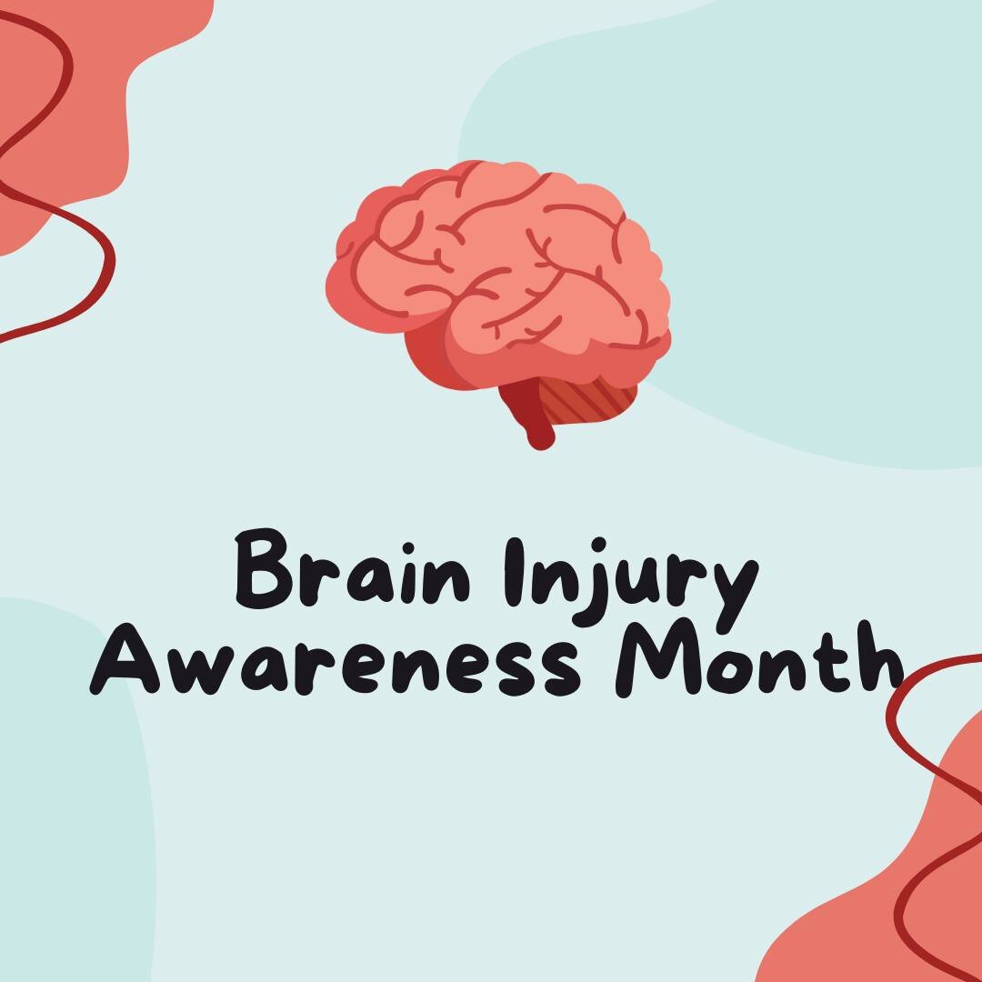 March is Brain Injury Awareness Month! Did you know over 5.3 MILLION people in the US alone have had a brain injury? Scroll to learn more about brain injury, and ways OT, PT, and Speech therapies can address the various changes a person may face afte