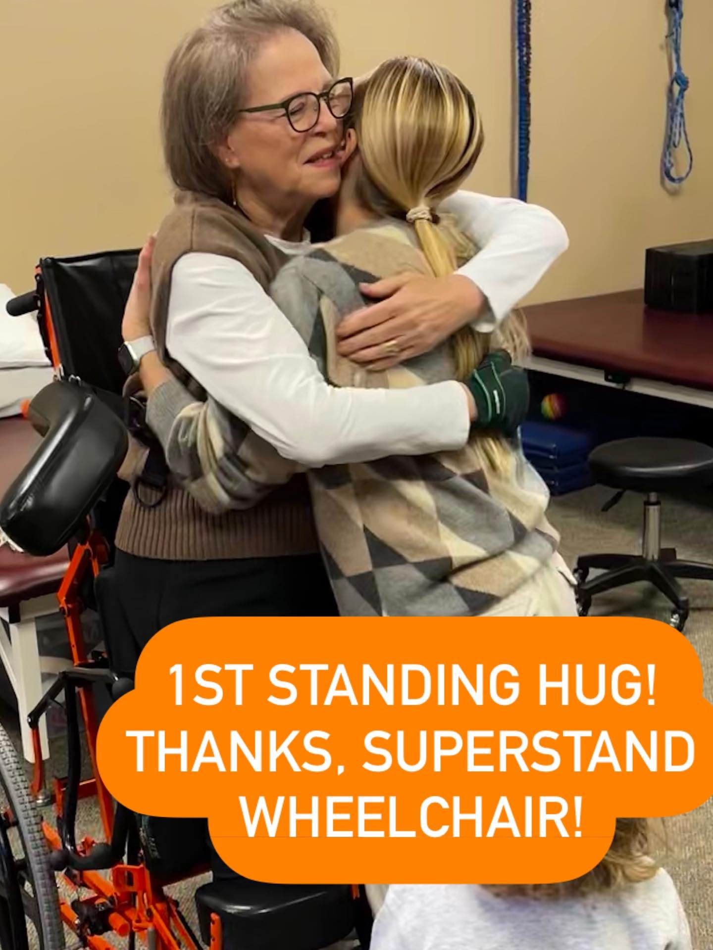 We collaborate with multiple organizations to help clients find what they need to meet their goals. The Standing Company is one that shared innovative technology so wheelchair users can be eye to eye with friends, family, &amp; community members. #th
