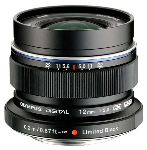 The 12mm f/2 features a focus clutch which allows you to quickly put the lens and camera into manual focus mode.