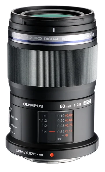 The 60mm macro comes in black only. On the left side of this image you can just make out the focus limiter switch.