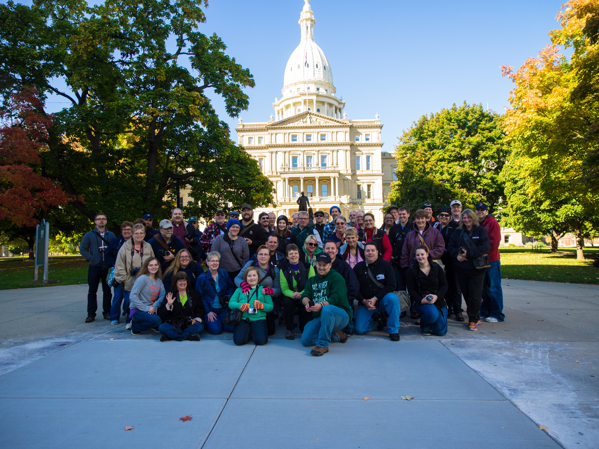 This is most of my group for the photowalk!!