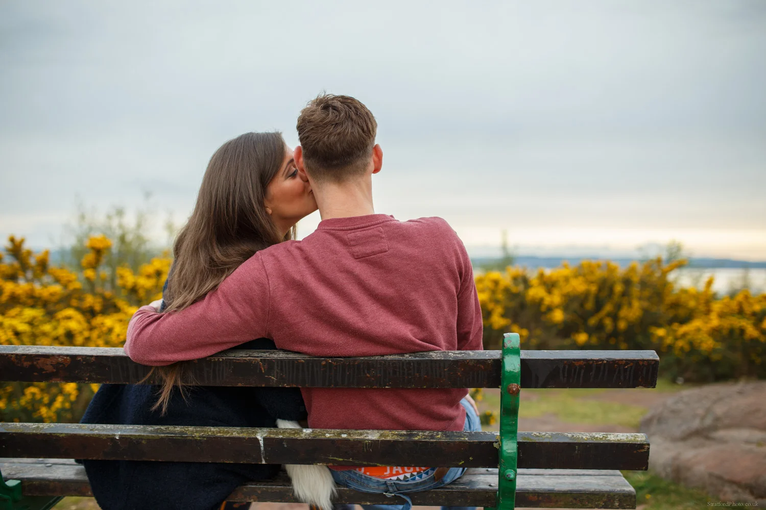Hayley & David Beautiful Romantic Sunset Prewedding Engagement Shoot at Thurstaston on the Wirral 6.jpg