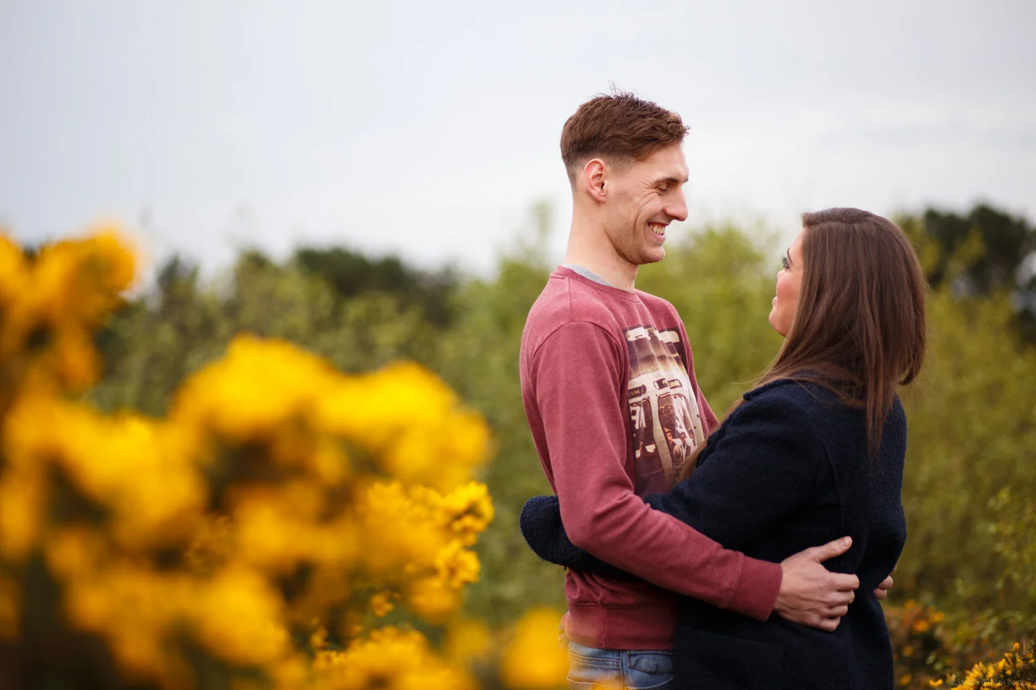 Hayley & David Beautiful Romantic Sunset Prewedding Engagement Shoot at Thurstaston on the Wirral 7.jpg