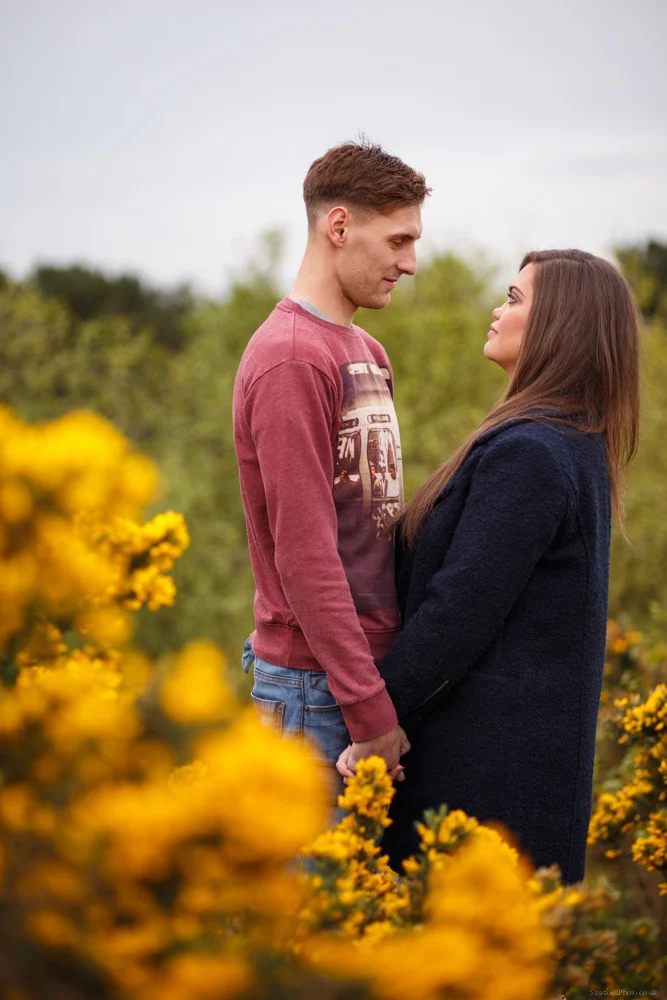 Hayley & David Beautiful Romantic Sunset Prewedding Engagement Shoot at Thurstaston on the Wirral 10.jpg