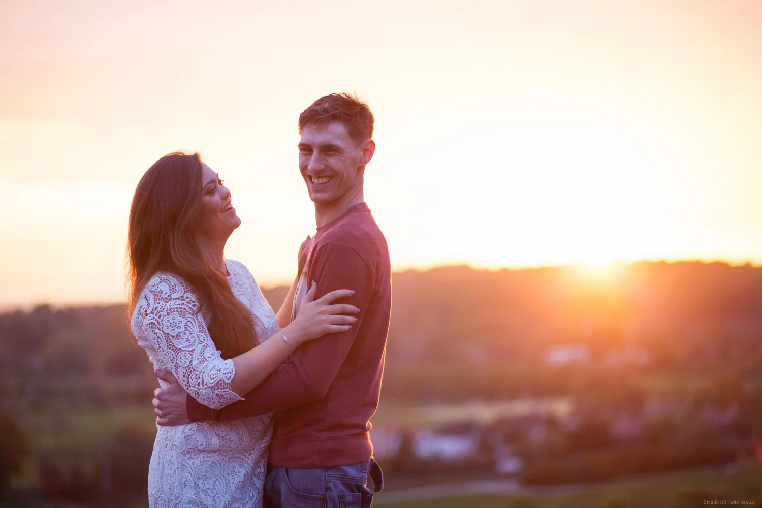 Hayley & David Beautiful Romantic Sunset Prewedding Engagement Shoot at Thurstaston on the Wirral 67.jpg