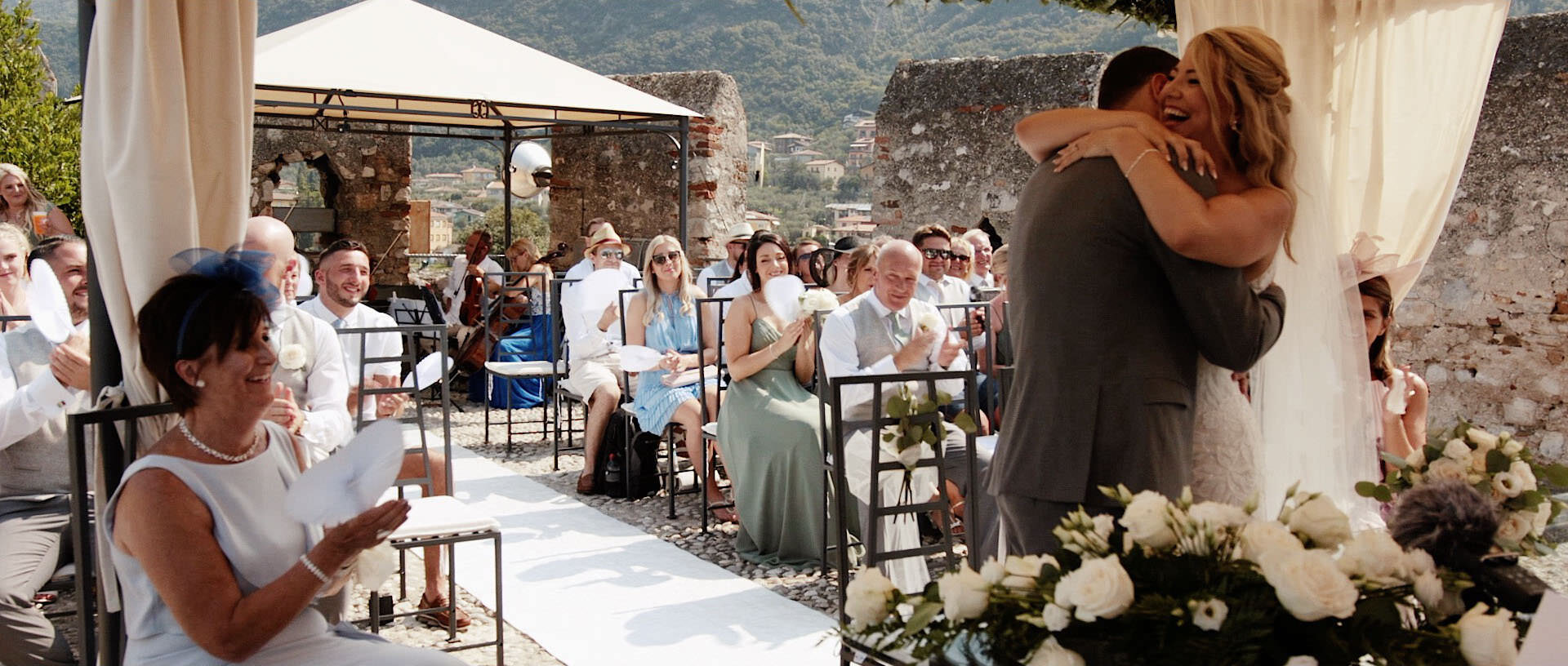 Lucy & Francesco Malcesine Italy Lake Garda Destination Wedding Video Film with Sparklers 13.jpg