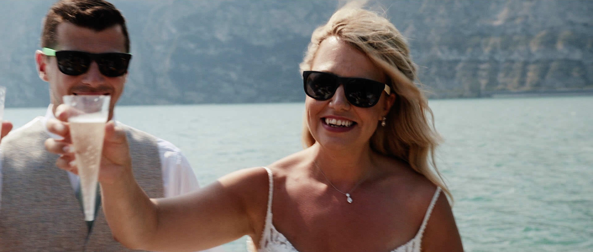 Lucy & Francesco Malcesine Italy Lake Garda Destination Wedding Video Film with Sparklers 20.jpg