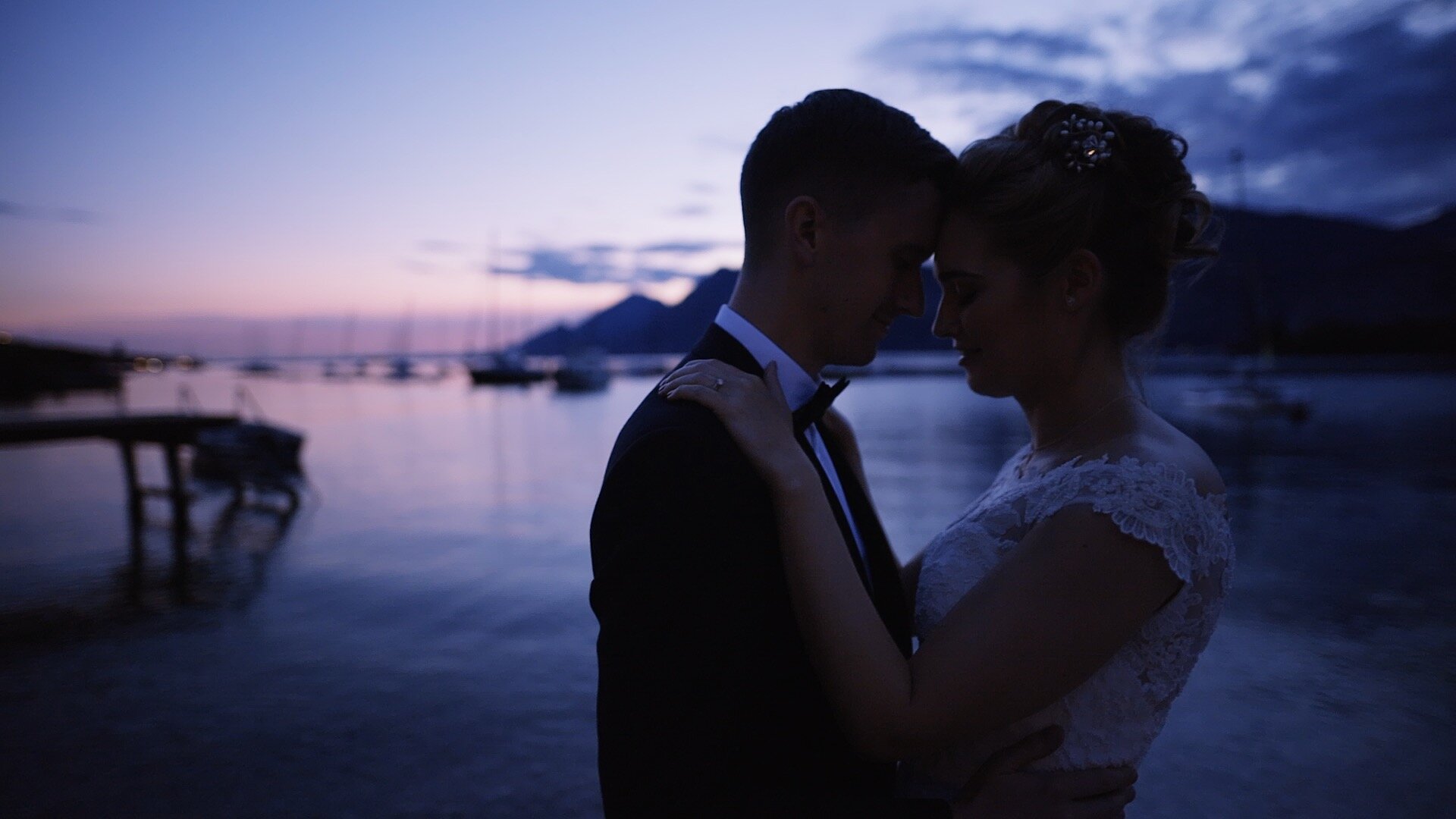 Lauren &amp; Joe in Malcesine, Lake Garda