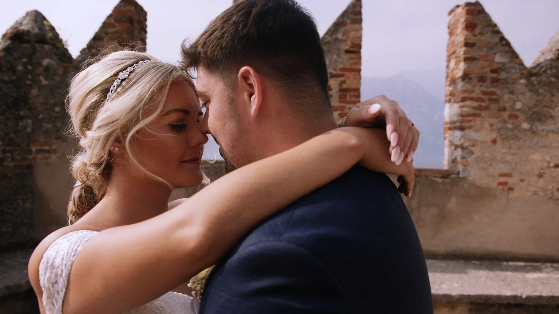 Laura &amp; Reuben's Destination Wedding in Malcesine, Lake Garda