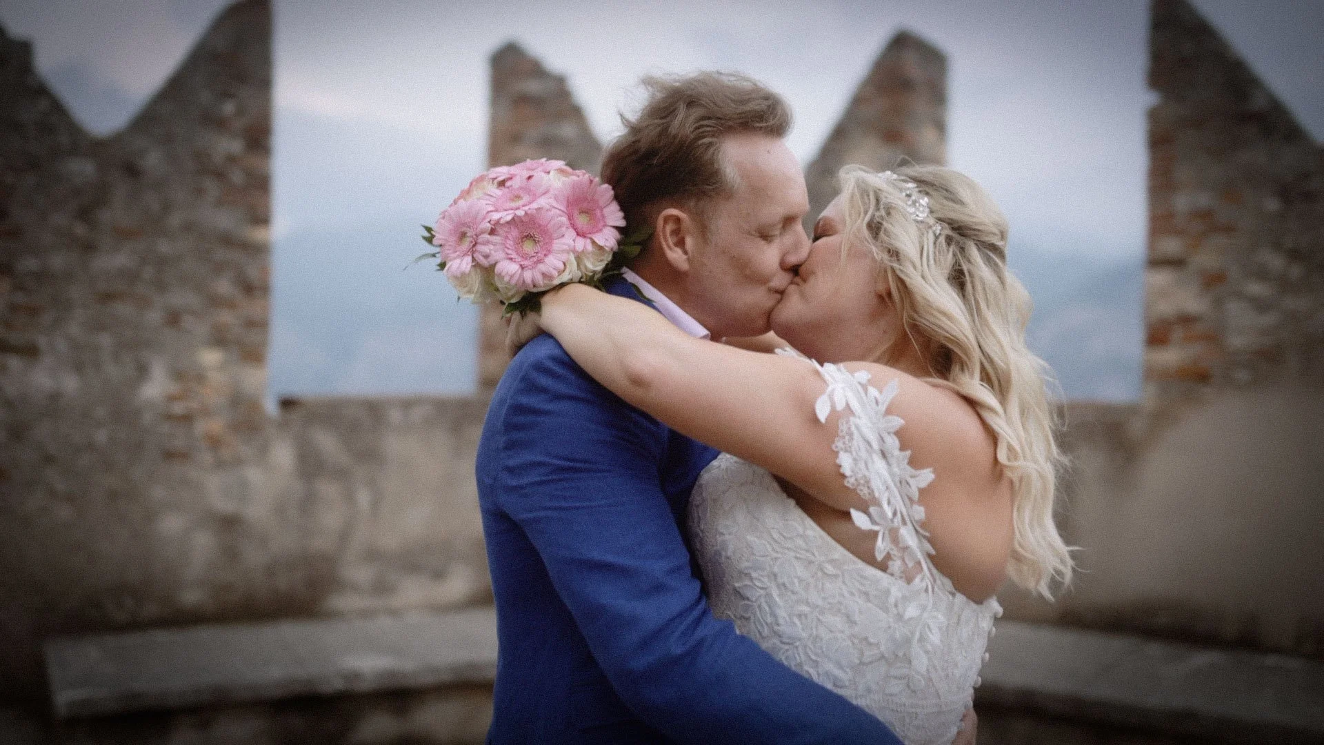 Nicola &amp; Russell in Malcesine, Lake Garda