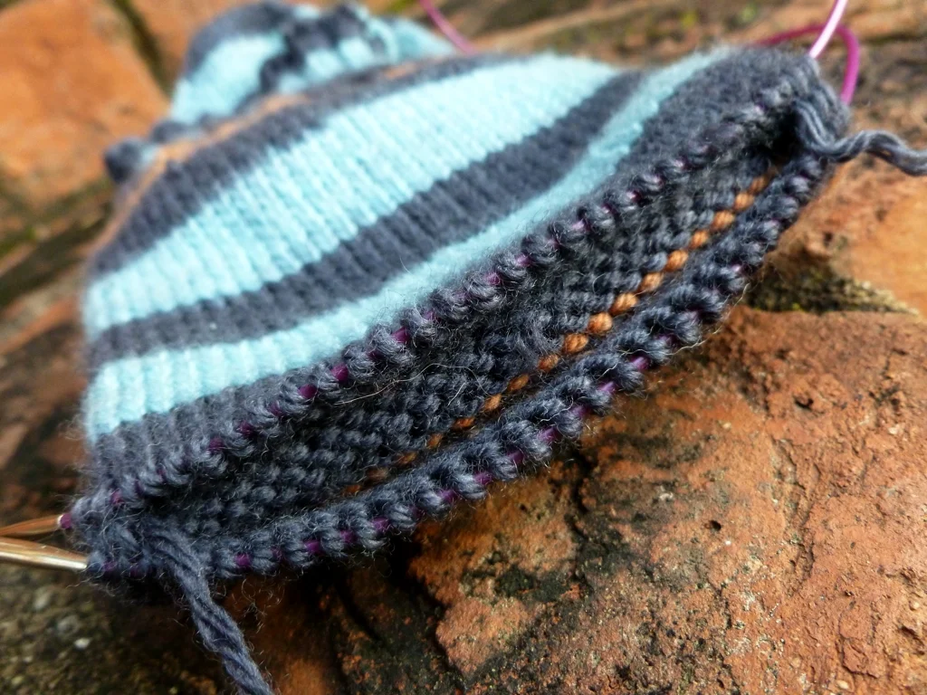 Tips & Tricks to take the guesswork out of knitting afterthought heels. | withwool.com