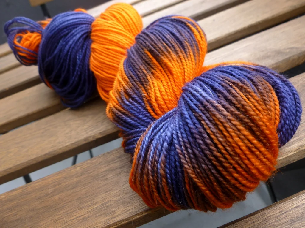 How To Chain Ply Variegated Yarn To Create Marled Yarn | withwool.com