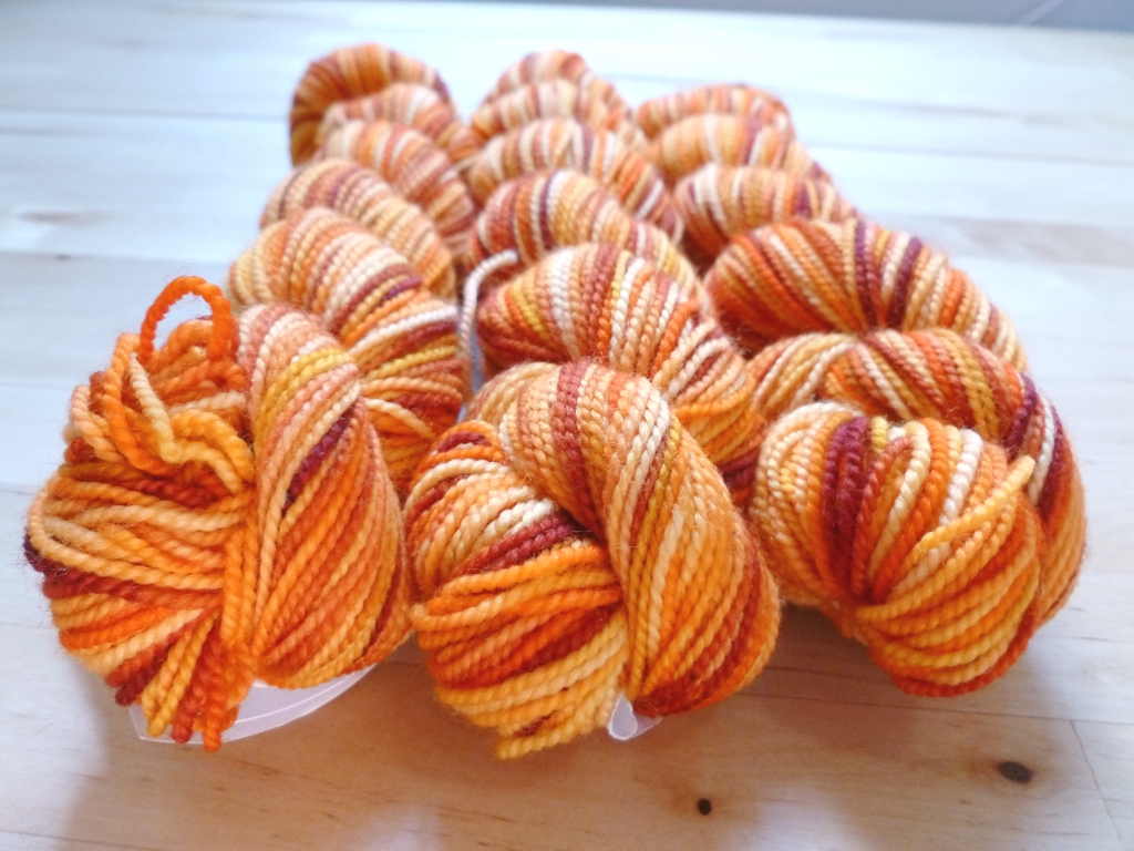 I see a pair of tall, fiery-orange socks in my future. 