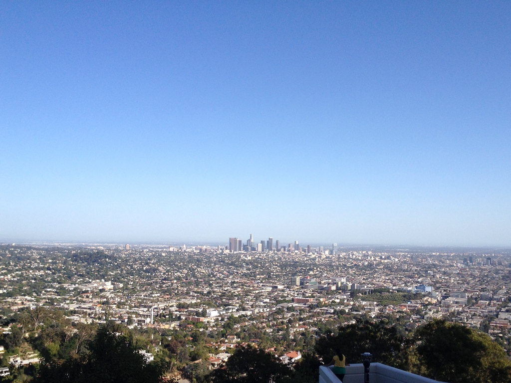 LA from the top of the Griffith Observatory