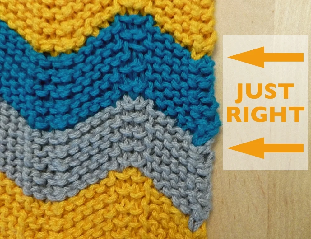 How To Weave In Ends Without A Tapestry Needle — With Wool