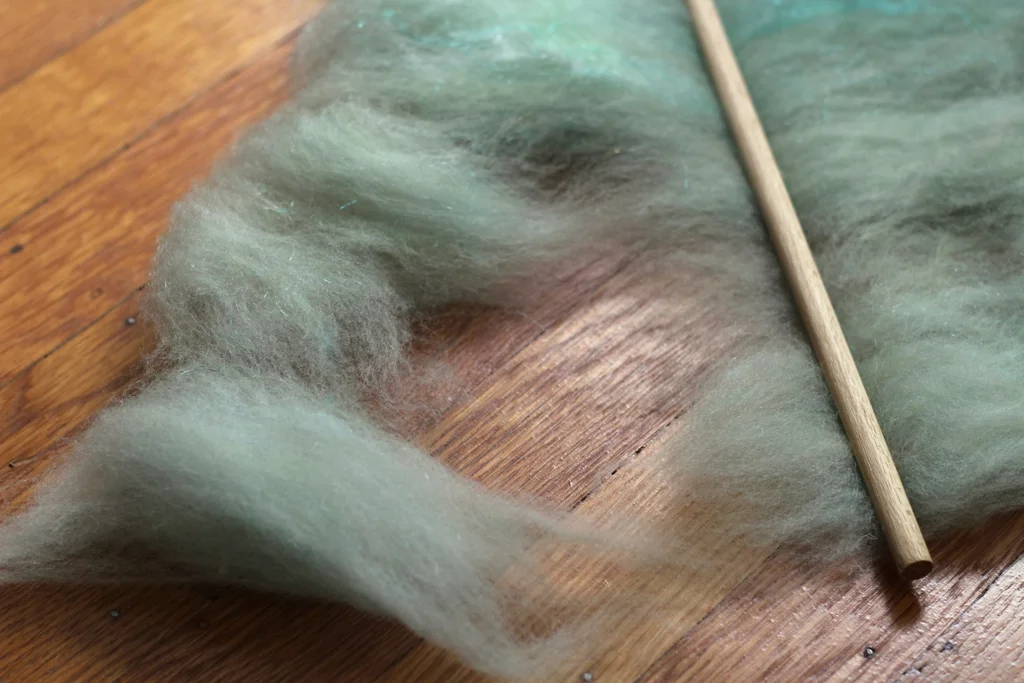 How t o Make and Spin Fauxlags | withwool.com