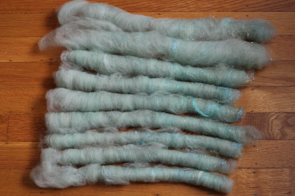 How t o Make and Spin Fauxlags | withwool.com