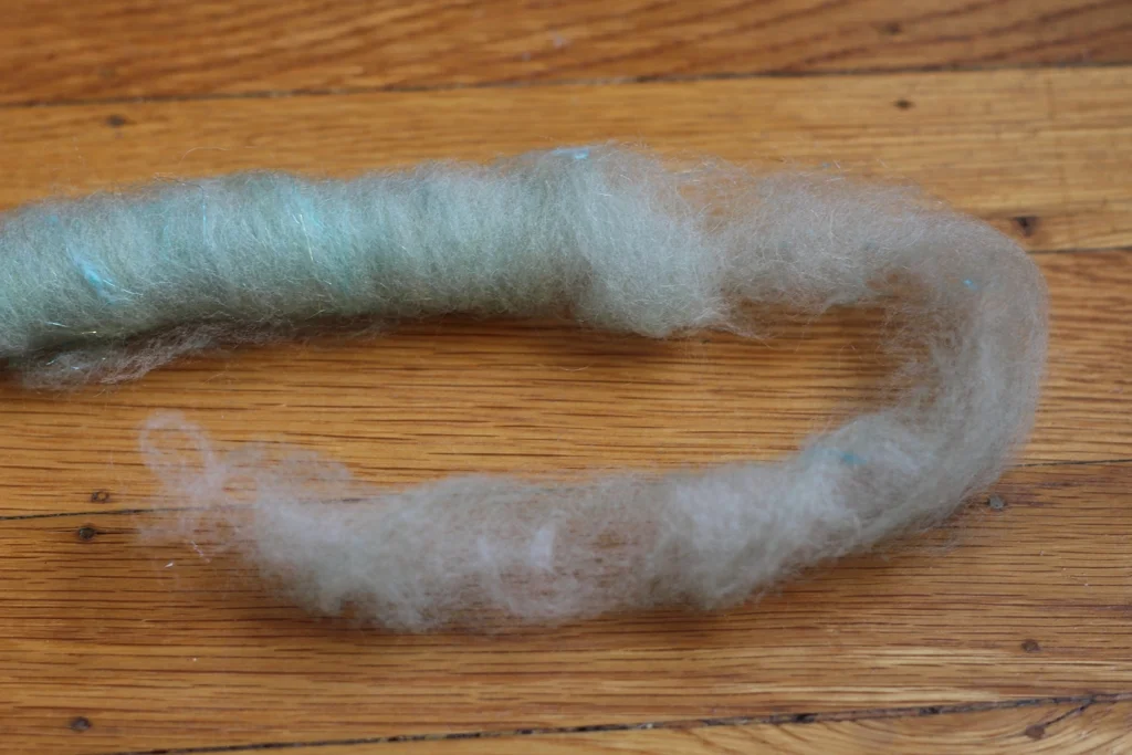How t o Make and Spin Fauxlags | withwool.com