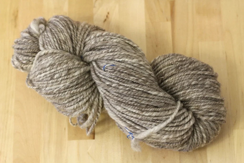 How Setting The Twist Can Change The Yardage of Handspun Yarn — With Wool