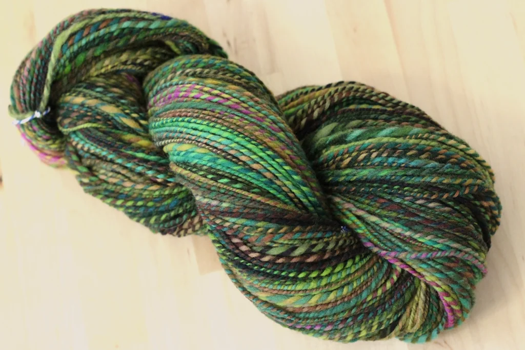 How Setting The Twist Can Change The Yardage of Handspun Yarn — With Wool