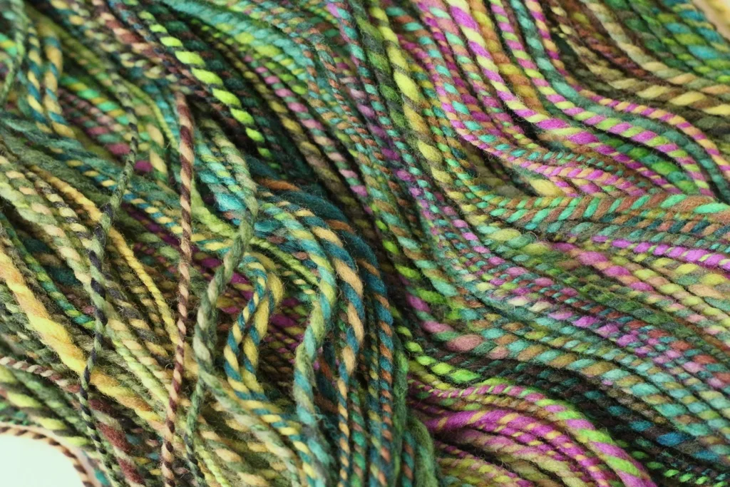 How Setting The Twist Can Change The Yardage of Handspun Yarn — With Wool