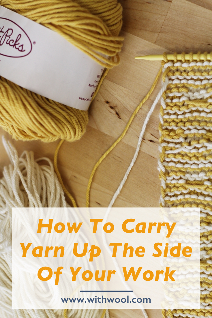 Spend your time knitting, not weaving in ends! Here's the final tutorial celebrating the Mosaic Sisters pattern! Today's tutorial is about how to carry yarns up the side of your work when you're knitting stripes. Doesn't matter if the stripes are narrow, wide, or take up less than a row.