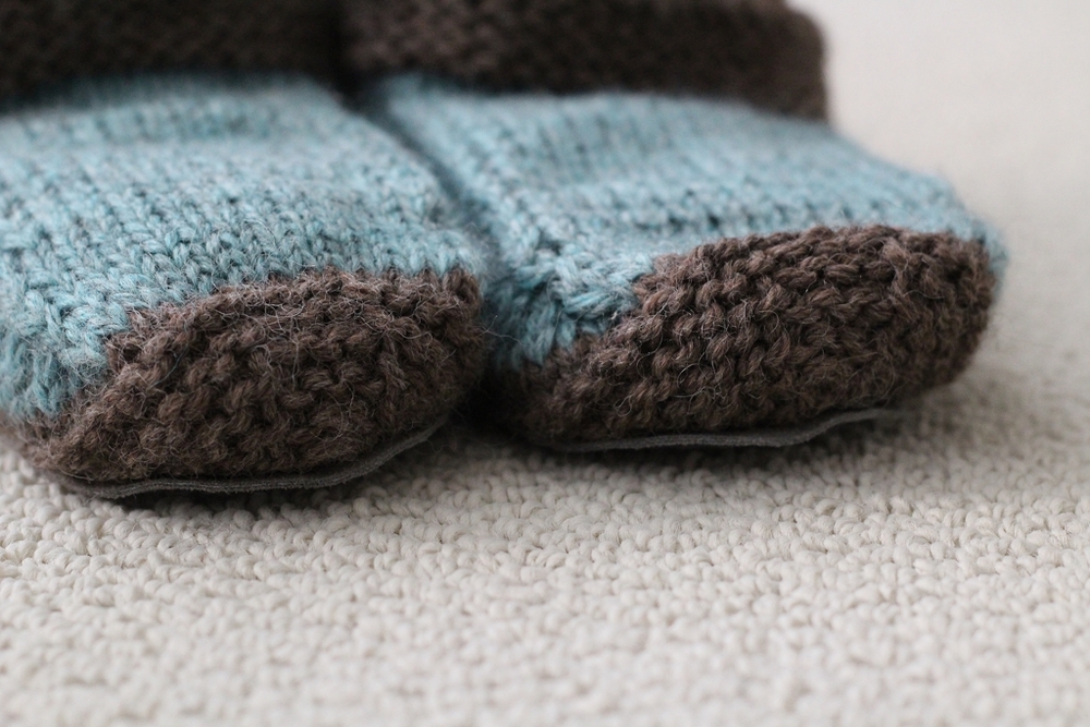 komedie Byg op Stearinlys FO: Non-Felted Slippers and Practical Washcloths — With Wool