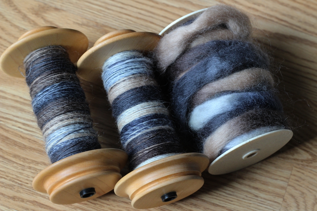 The first 5 days of Tour de Fleece have been a blast with 1 awesome skein of handspun yarn! Off To The Races | withwool.com