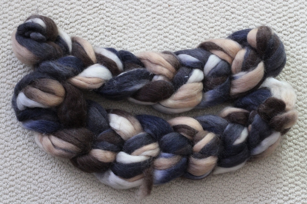 Prepping fiber to spin matching skeins of sock yarn for the Tour de Fleece 2016 challenge. | withwool.com