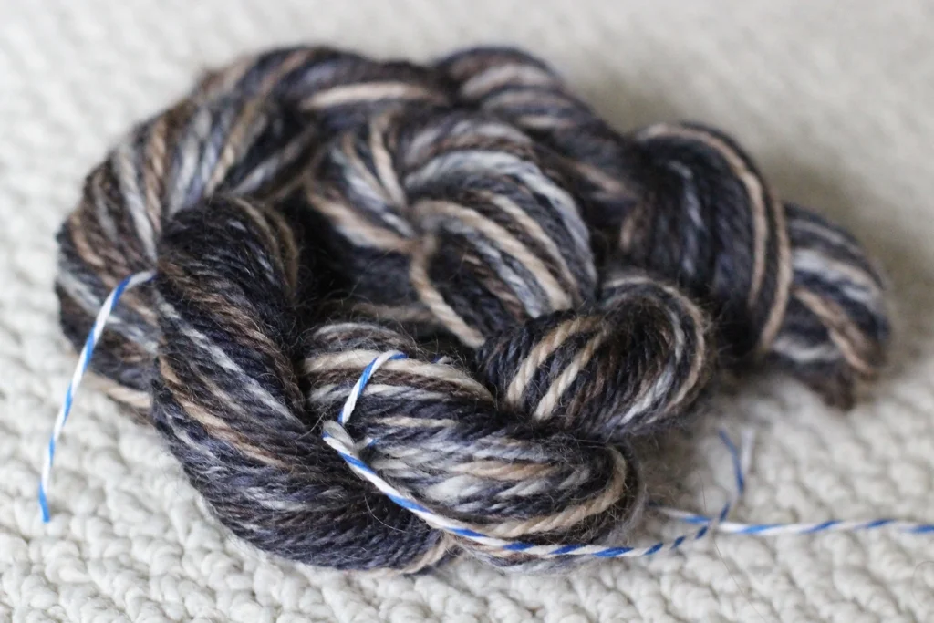 The Tour de Fleece sock yarn didn’t turn out exactly like I wanted, but it’s still a success. Plied Tour de Fleece Sock Yarn! | withwool.com