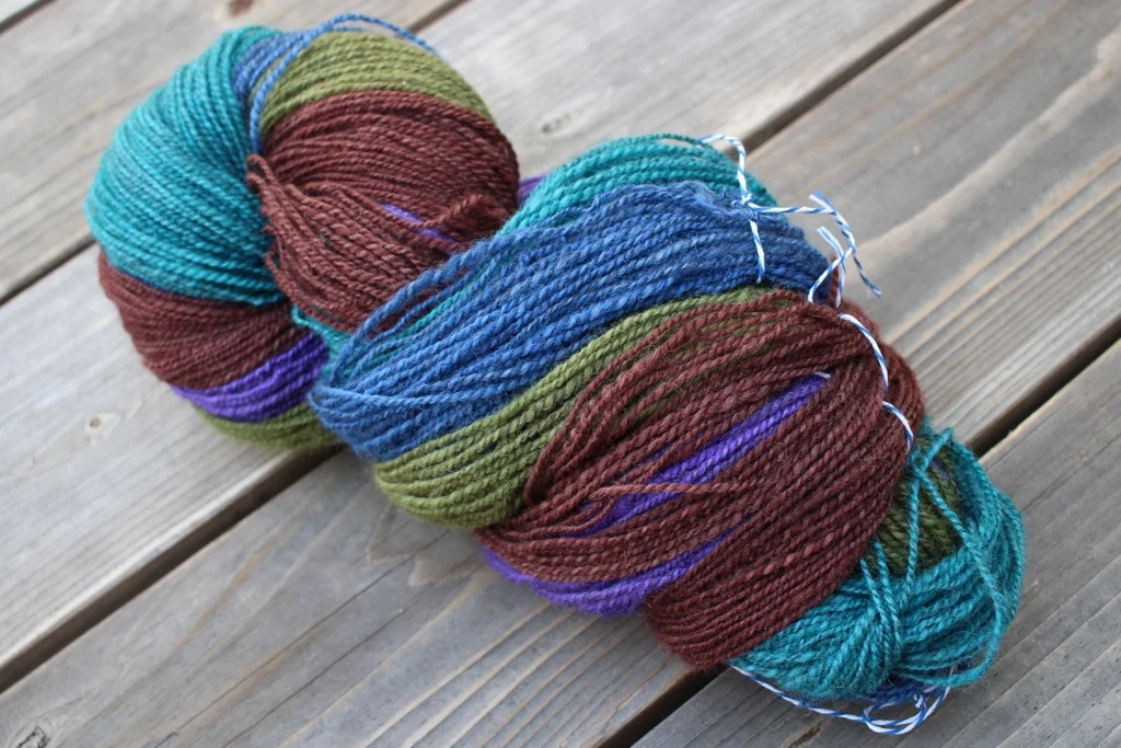 I finished plying the last of my handspun and set the twist the week after the Tour ended. Now I’m Really Finished With Tour de Fleece | withwool.com