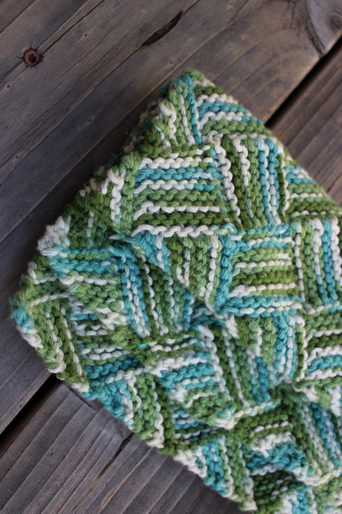 This kitchen towel was worth the wait. Very Green Garterlac | withwool.com