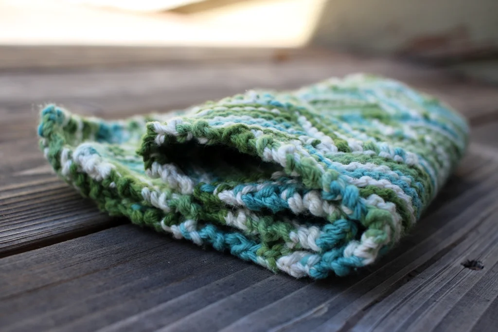 This kitchen towel was worth the wait. Very Green Garterlac | withwool.com