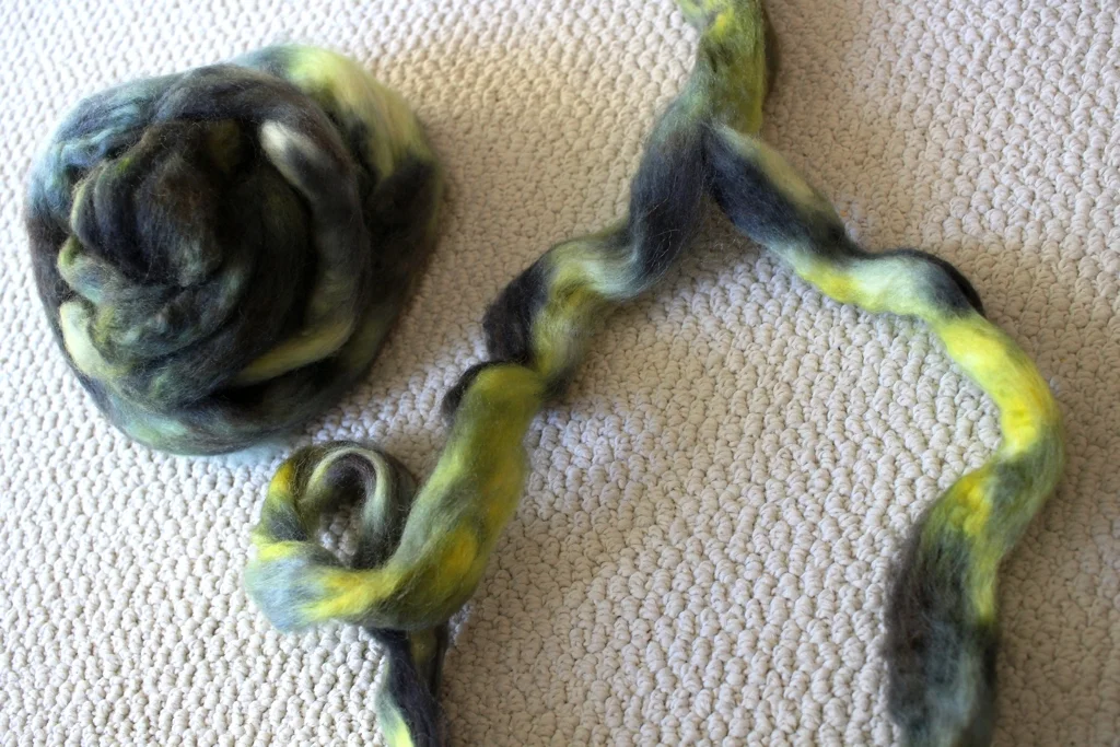 Spinning something new for the joy of it, and not worrying about yardage. | withwool.com