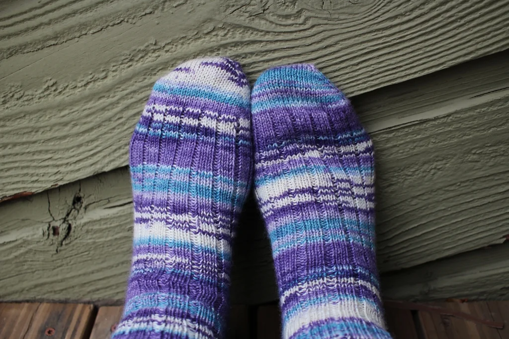 There’s a new pair of socks tucked away and waiting for a snowy Winter. New Socks For Winter | withwool.com