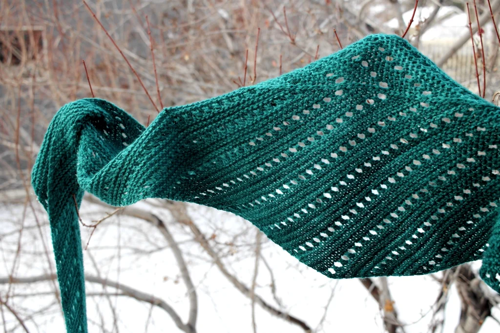 I made an Elder Tree Shawl and a Myndie Shawl as gifts for two excellent friends. | withwool.com