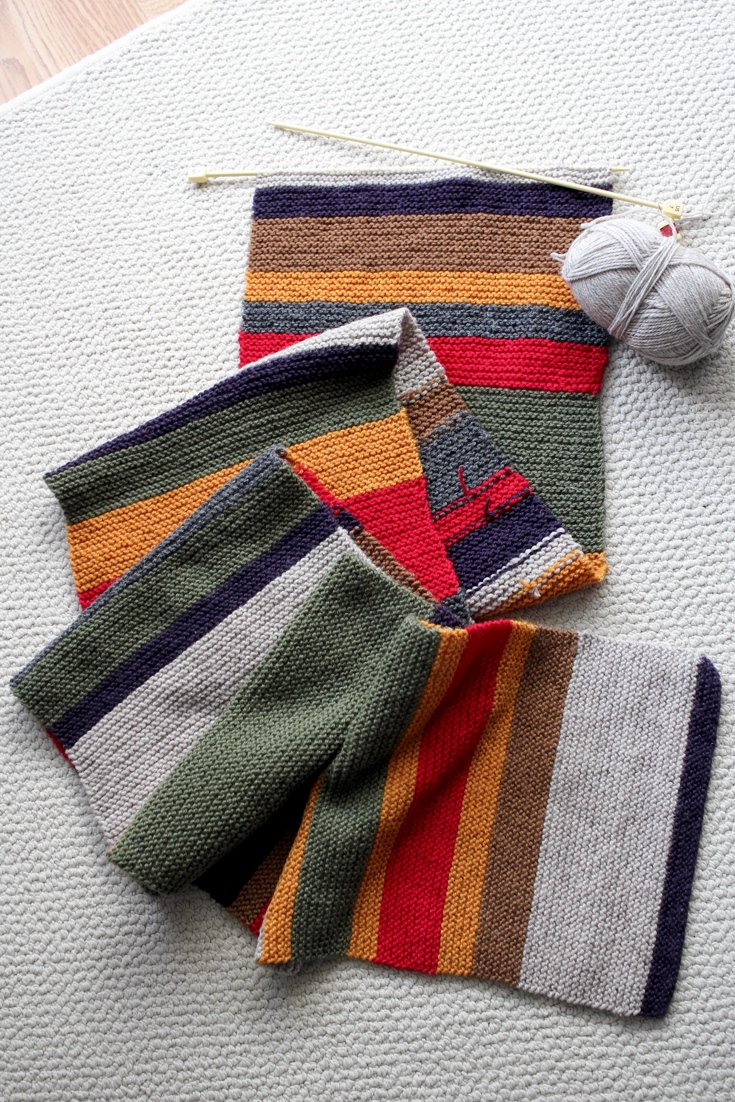 Time to finish my Doctor Who scarf! | withwool.com