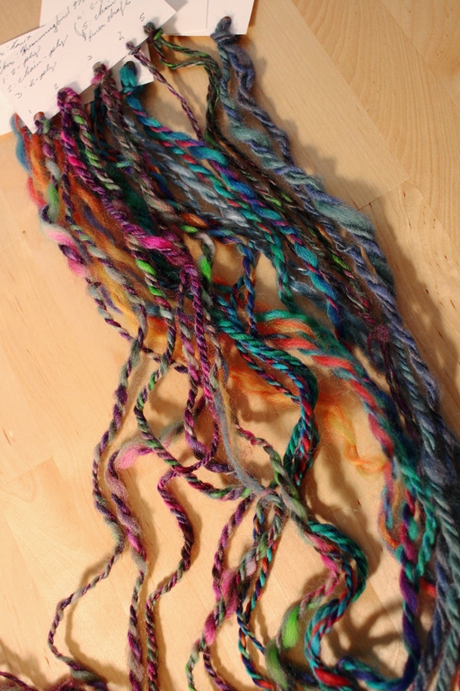 Taking a spinning class about color was a great way to start my #The100DayProject, #100HandspunDays. | withwool.com