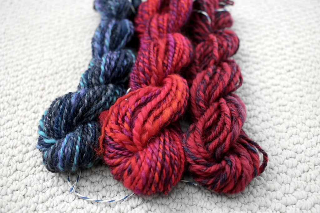 I took a class with Maggie Casey and have new tools on how to manipulate and work colors for handspun yarn. | withwool.com