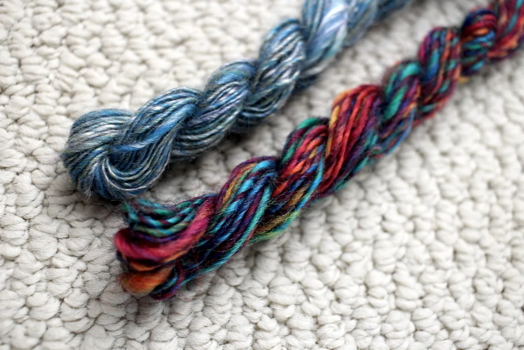 I took a class with Maggie Casey and have new tools on how to manipulate and work colors for handspun yarn. | withwool.com